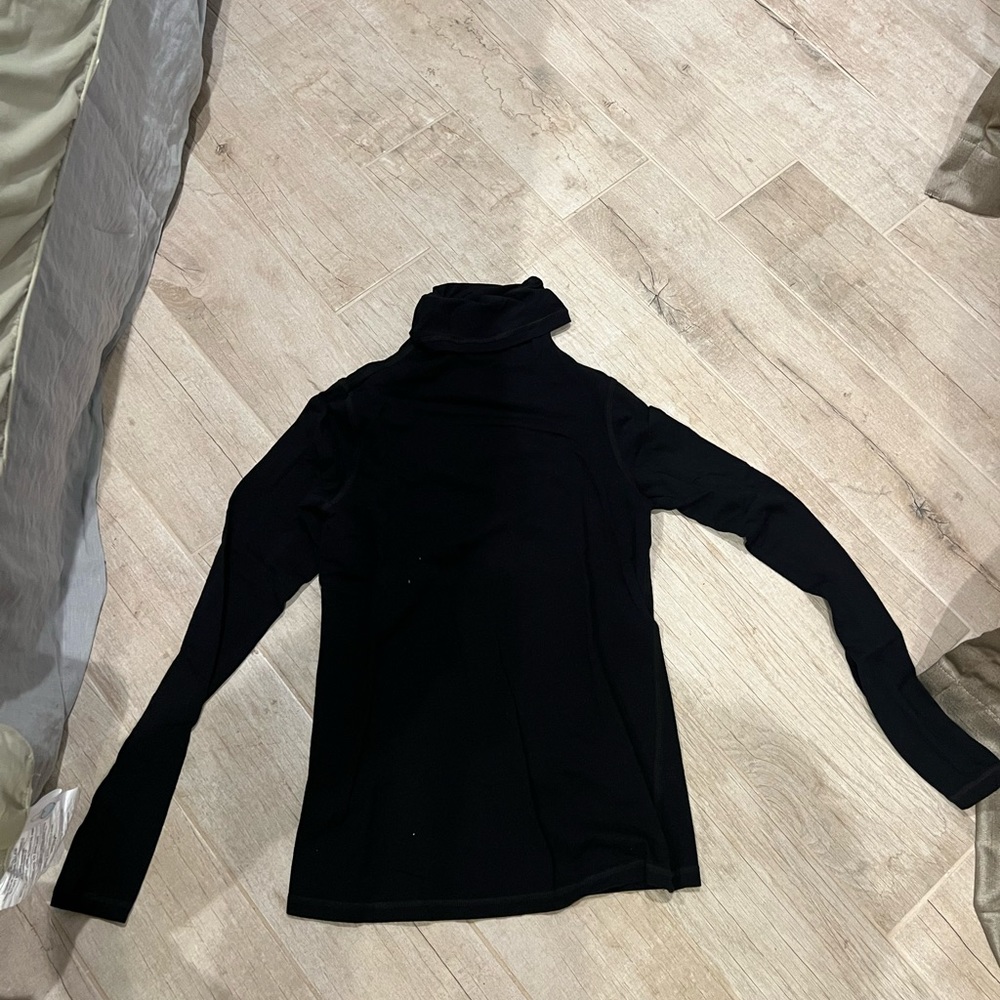 Black turtle neck